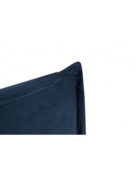 Tête De Lit En Velours, Couleur Bleu Roi, Monica, Marque Milo Casa