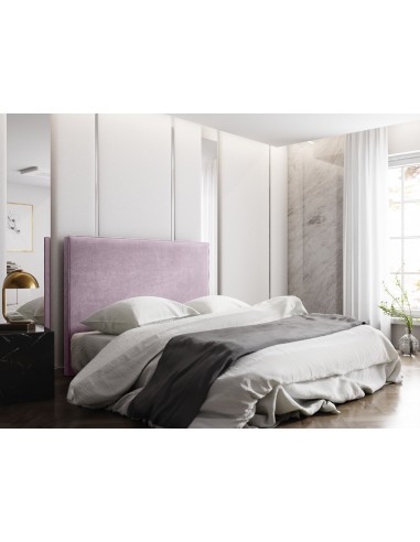 Tête De Lit En Velours, Couleur Lavande, Natalia, Marque Milo Casa