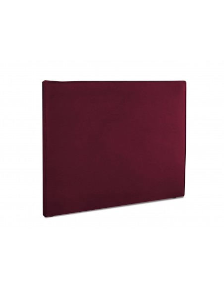 Tête De Lit En Velours, Couleur Bordeaux, Natalia, Marque Milo Casa
