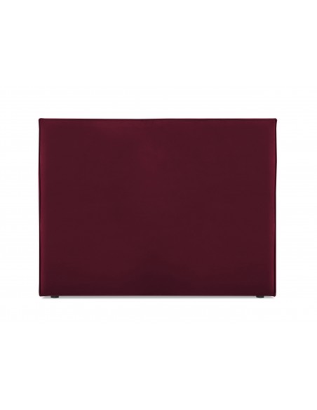 Tête De Lit En Velours, Couleur Bordeaux, Natalia, Marque Milo Casa