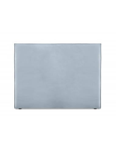 Tête De Lit En Velours, Couleur Bleu Clair, Natalia, Marque Milo Casa