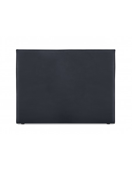 Tête De Lit En Velours, Couleur Bleu Foncé, Natalia, Marque Milo Casa