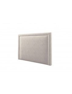 Tête De Lit En Velours, Couleur Beige, Primevere, Marque Mazzini Sofas