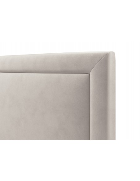 Tête De Lit En Velours, Couleur Beige, Primevere, Marque Mazzini Sofas