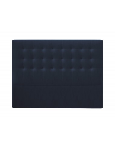 Tête De Lit En Velours, Couleur Bleu Foncé, Athena, Marque Windsor & Co Tête De Lit En Velours, Couleur Bleu Foncé, Athena, Marque Windsor & Co