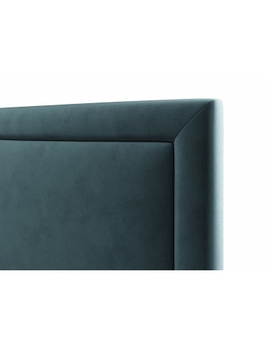 Tête De Lit En Velours, Couleur Pétrole, Primevere, Marque Mazzini Sofas