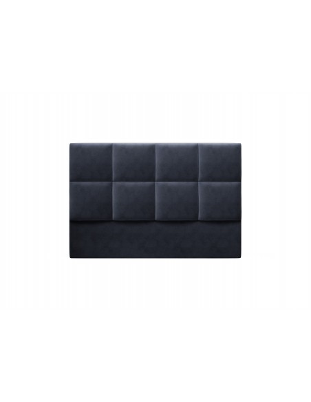 Tête De Lit En Velours, Couleur Bleu Foncé, Begonia, Marque Mazzini Sofas