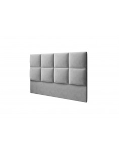 Tête De Lit En Velours, Couleur Gris Clair, Begonia, Marque Mazzini Sofas 2