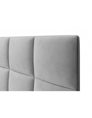 Tête De Lit En Velours, Couleur Gris Clair, Begonia, Marque Mazzini Sofas Tête De Lit En Velours, Couleur Gris Clair, Begonia, Marque Mazzini Sofas