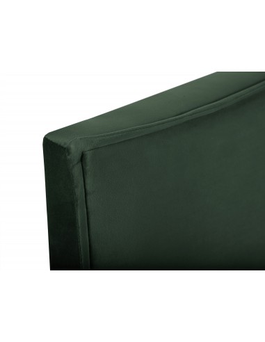Tête De Lit En Velours, Couleur Vert Bouteille, Natalia, Marque Milo Casa Tête De Lit En Velours, Couleur Vert Bouteille, Natalia, Marque Milo Casa