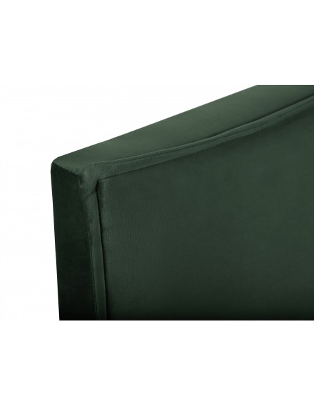 Tête De Lit En Velours, Couleur Vert Bouteille, Natalia, Marque Milo Casa Tête De Lit En Velours, Couleur Vert Bouteille, Natalia, Marque Milo Casa