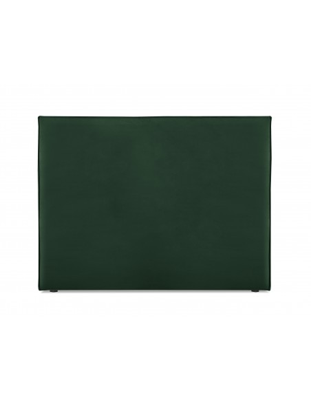 Tête De Lit En Velours, Couleur Vert Bouteille, Natalia, Marque Milo Casa