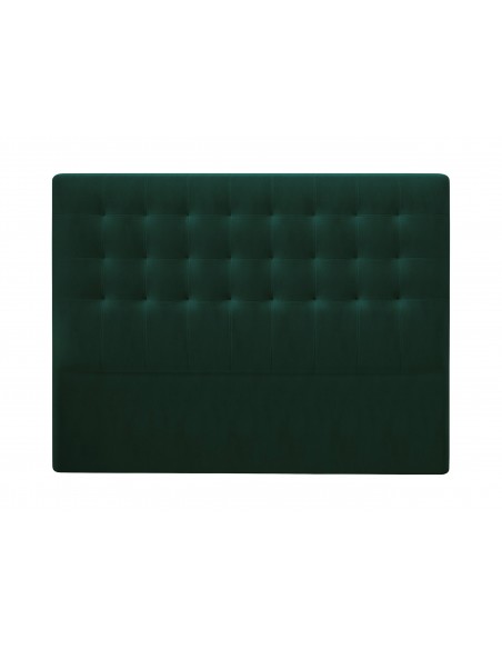Tête De Lit En Velours, Couleur Vert Bouteille, Athena, Marque Windsor & Co